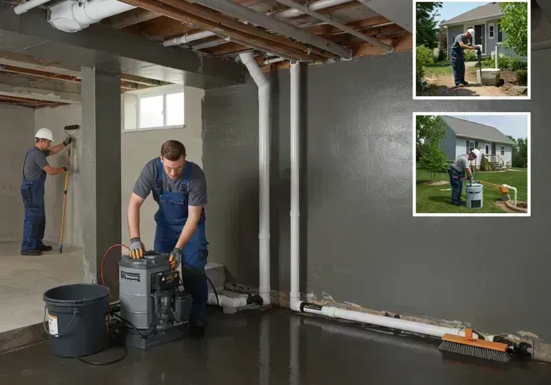 Basement Waterproofing and Flood Prevention process in Red Boiling Springs, TN